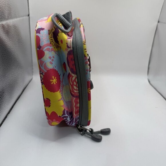 J World New York Lola Floral Insulated Lunch Bag Lunchbox Mesh Pocket - Picture 3 of 5